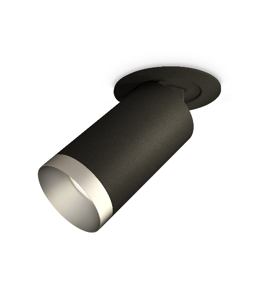 Светильник Ambrella Light XM6323203 SBK/MCH черный песок/хром матовый MR16 GU5.3 (A2242, C6323, N6133)