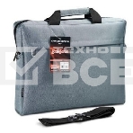 Сумка ExeGate EX205136RUS Start S15 Grey, серая, полиэстер, для ноутбуков до 15.6