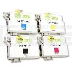 Картридж струйный Cactus CS-EPT1285 черный/голубой/пурпурный/желтый (31 мл) для Epson Stylus SX125/SX425W/SX420W/S22/Office BX305F/BX305FW, фото 1