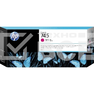 Картридж HP 745 300-ml пурпурный Ink Cartridge