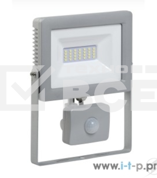 Прожектор Iek LPDO702-30-K03 СДО 07-30Д светодиодный серый с ДД IP44 IEK