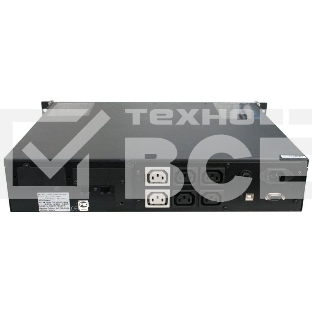 Источник бесперебойного питания Powercom King Pro RM KIN-1200AP LCD 720Вт 1200ВА черный