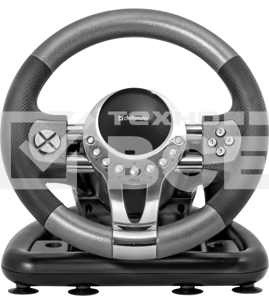 Руль Defender FORSAGE {12 кн+2перекл.+1перекл. 8-ми позиц., USB}