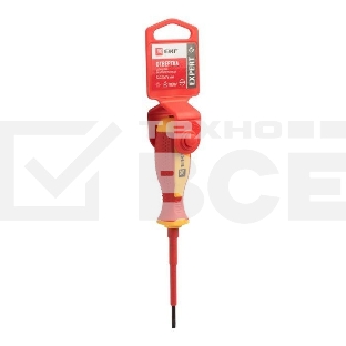 Отвертка SL3х75мм Expert 1000В PROхima EKF sl-3-75-exp-in
