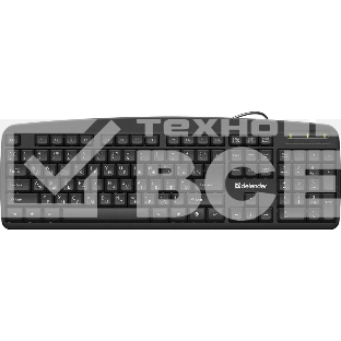 Клавиатура Defender Office HB-910 RU проводная, USB, черный