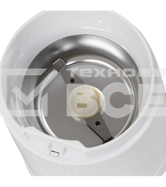 Кофемолка электрическая Galaxy Line GL 0909, белый, роторная, 200 Вт, вместимость контейнера 45 г