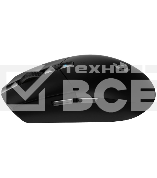 Мышь беспроводная Logitech G305 Lightspeed черный, 12000 dpi, радиоканал, USB, кнопки - 6