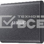 Накопитель SSD Samsung External T7 MU-PC1T0T/WW, 1ТБ, USB 3.2, черный, фото20