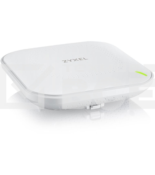 Гибридная точка доступа Zyxel NebulaFlex NWA50AX, WiFi 6, 802.11a/b/g/n/ac/ax (2,4 и 5 ГГц), MU-MIMO, антенны 2x2, до 575+1200 Мбит/с, 1xLAN GE, PoE, без поддержки Captive portal и WPA-Enterprise, защ