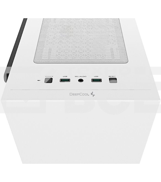 Компьютерный корпус Deepcool MACUBE 110 WH белый без БП ATX 1x120mm 2xUSB3.0 audio bott PSU