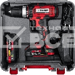 Дрель-шуруповерт аккумуляторная Зубр ДШЛ-145-22, Аккумуляторная, 14,4В, 2 АКБ, Кейс, фото6