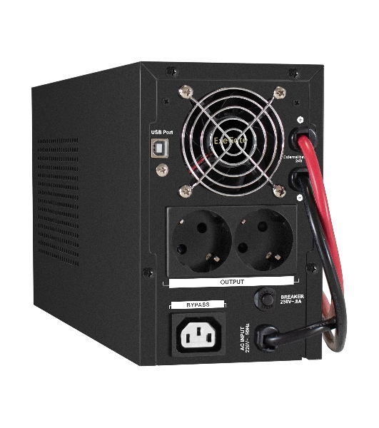 Комплект Источник бесперебойного питания EX295988RUS + батарея 33Aч EX285664RUS 2шт (инвертор, синус, для котла) ExeGate SineTower SZ-1500.LCD.AVR.2SH.1C13.USB <1500VA/1200W, чистый синусоида, LCD дисплей, AVR, 2*Schuko+1*C13, USB, линейно-интерактивный, Black> + батарея ExeGate HRL 12-33 (12В, 33Ач) 2шт