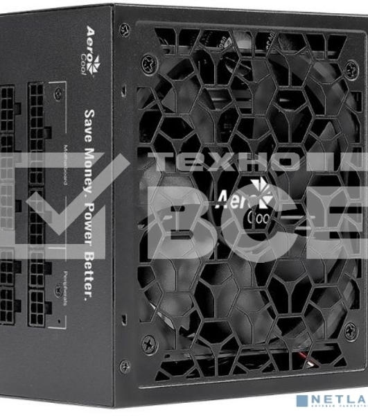 Блок питания Aerocool / Formula AERO BRONZE 750M - 750W, 80+ Bronze, КПД>90%, ATX v2.4, A.PFC, Fan 12cm, Japanese Capacitors