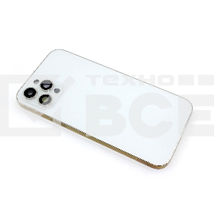 Задняя крышка (корпус) в сборе с рамкой для Apple iPhone 12 Pro Max белый