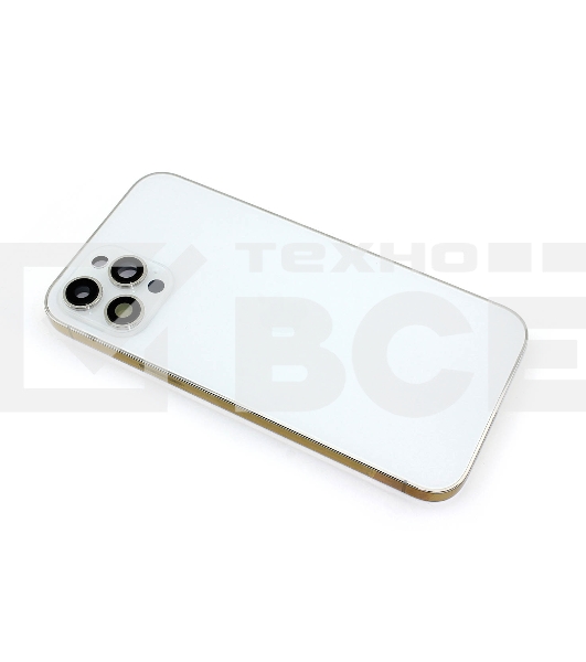 Задняя крышка (корпус) в сборе с рамкой для Apple iPhone 12 Pro Max белый