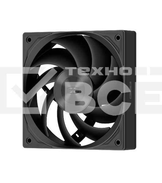 Кулер для корпуса PCCooler F5R120 черный (120x120x25mm, 4-pin PWM, 86.73CFM, 32dBA, 2200RPM)