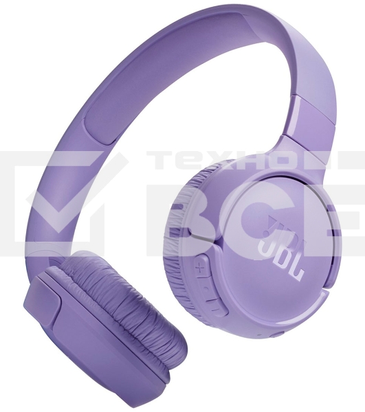 Гарнитура накладные JBL Tune 520BT фиолетовый беспроводные bluetooth оголовье