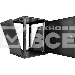 Шкаф телекоммуникационный настенный разборный ЦМО ЭКОНОМ 15U (600  350) дверь металл, цвет черный, фото11