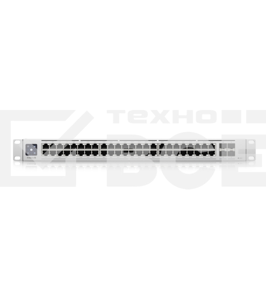 Коммутатор PoE в стойку Ubiquiti UniFi Switch Enterprise 48 PoE USW-Enterprise-48-PoE 48х 2.5G RJ45, 4х 10G SFP+, раздача 720 Вт