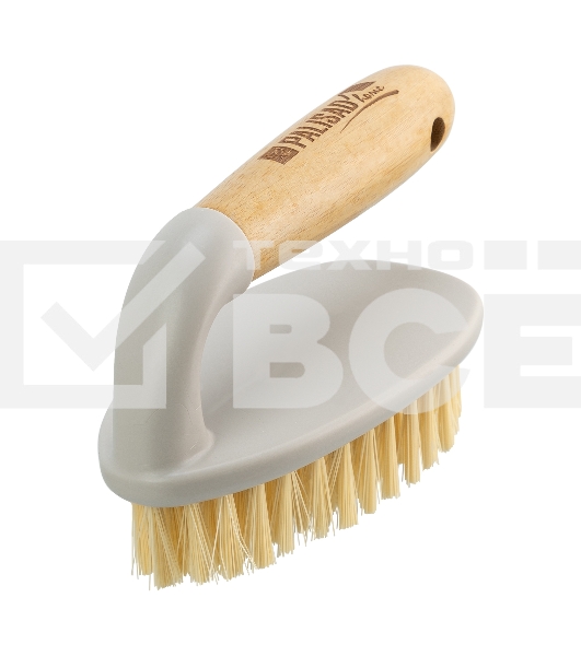 Щетка-утюг 145х65 мм, бамбуковая рукоятка, Home Palisad