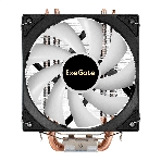 Кулер ExeGate Wizard EXX600-PWM.FRGb (Al+Cu, 6 тепл.трубки, LGA775/1150/1151/1155/1156/1200/1700/1851/AM2/AM2+/AM3/AM3+/AM4/AM5/FM1/FM2/754/939/940, TDP 180W, Fan 120мм PWM, 800-2400RPM, Hydro bearing, 4pin, 11-24db, 540г, FRGb подсветка, с термопастой, на защелках, Color Box), фото17
