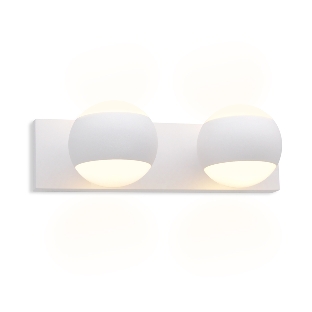 Настенный светильник FW573/2 SWH белый песок G9/2 max 40W 260*70*85