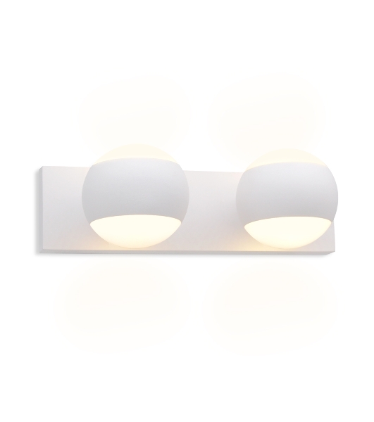 Настенный светильник FW573/2 SWH белый песок G9/2 max 40W 260*70*85