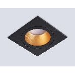 Встраиваемый точечный светильник Ambrella light TN102829 BK/GD черный/золото GU5.3 92*92*50, фото6