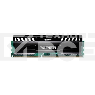 Оперативная память Patriot Viper 3, DDR3, 8GB (1x8 GB), 1600 MHz, CL10, радиатор, черный