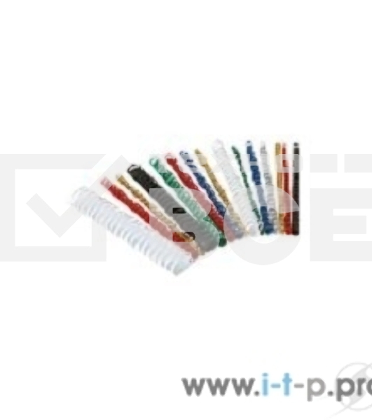 Расходные материалы Lamirel Пружина пластиковая LA-7877201 (25 мм. белый, 25 шт.)