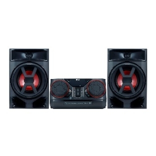 Музыкальный центр LG CK43 Мидисистема, мощность 300 Вт, DVD, FM, MP3, Воспр. с USB 2, HDMI, Bluetooth, аудиовход, Karaoke Star, Wireless Party Link