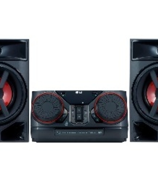 Музыкальный центр LG CK43 Мидисистема, мощность 300 Вт, DVD, FM, MP3, Воспр. с USB 2, HDMI, Bluetooth, аудиовход, Karaoke Star, Wireless Party Link