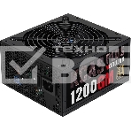 Блок питания Aerocool / Formula 1200W Retail KCAS PLUS 1200GM, 80 PLUS Gold, ATX v2.4, модульный, fan 14cm, 8x PCI-E [6+2-Pin], 10x SATA, 6x MOLEX, фото 1