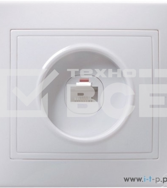 Розетка Iek EKK10-K01-DM РК10-КБ 1местн. комп. КВАРТА (белый)