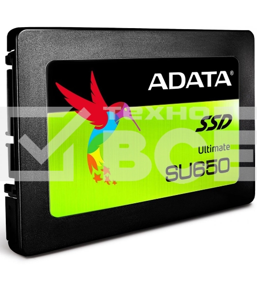 Накопитель SSD ADATA SU650, 240Gb, SATA III, 2.5
