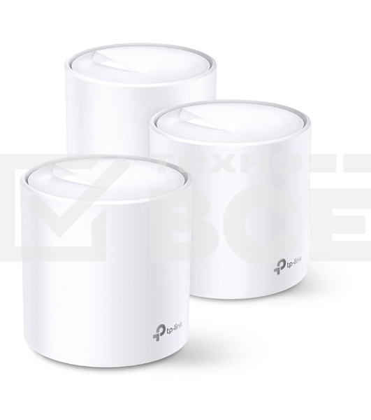 Домашняя Mesh Wi-Fi система TP-Link Deco X20(3-pack) AX1800