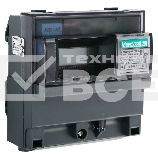 Счетчик 'Меркурий' 201.2 1ф 5-60А 220В Инкотекс 32416