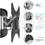 Кронштейн ONKRON M2S для телевизора 17