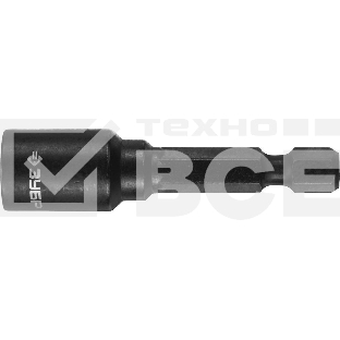 Головка ЗУБР ПРОФИ Нат-драйвер 26375-08 магнитная E 1/4'' L=50мм 8мм 1шт