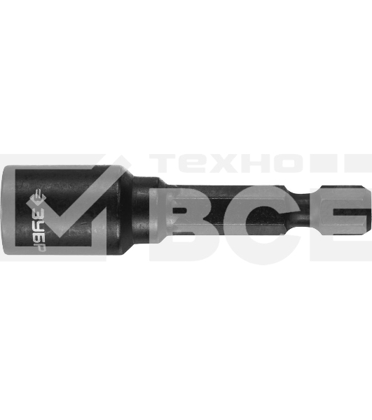 Головка Зубр ПРОФИ Нат-драйвер 26375-08 магнитная E 1/4'' L=50мм 8мм 1шт