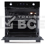 Духовой шкаф встраиваемый полноразмерный Evelux EO 650 PB, 60 см, 9 режимов, 70л, черное стекло, фото3