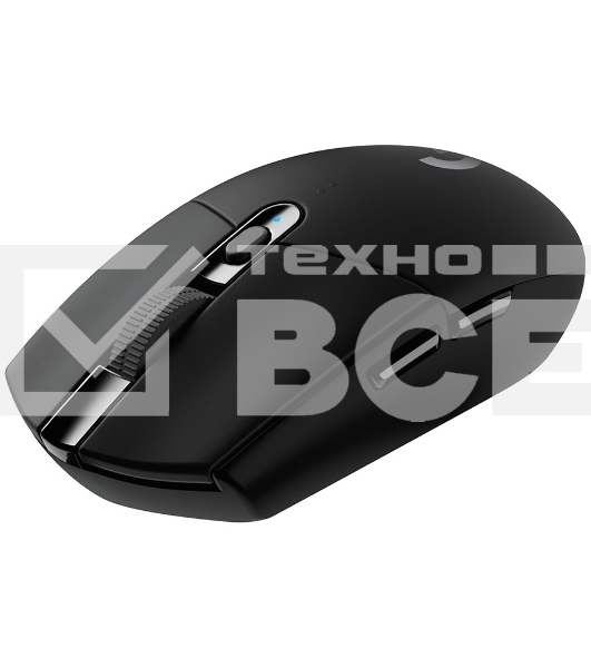 Мышь беспроводная Logitech G305 Lightspeed черный, 12000 dpi, радиоканал, USB, кнопки - 6