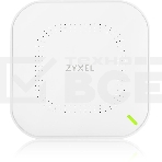 Гибридная точка доступа Zyxel NebulaFlex NWA50AX, WiFi 6, 802.11a/b/g/n/ac/ax (2,4 и 5 ГГц), MU-MIMO, антенны 2x2, до 575+1200 Мбит/с, 1xLAN GE, PoE, без поддержки Captive portal и WPA-Enterprise, защ, фото17