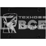 Накопитель SSD Kingston KC600, 2Tb, SATA III, 2.5