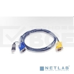 Шнур ATEN, мон+клав+мышь USB, SPHD15=>HD DB15+USB A-Тип, Male-2xMale, 8+4 проводов, опрессованный, 3 метр., черный, (с поддержкой KVM PS/2) (2L-5203UP), фото5