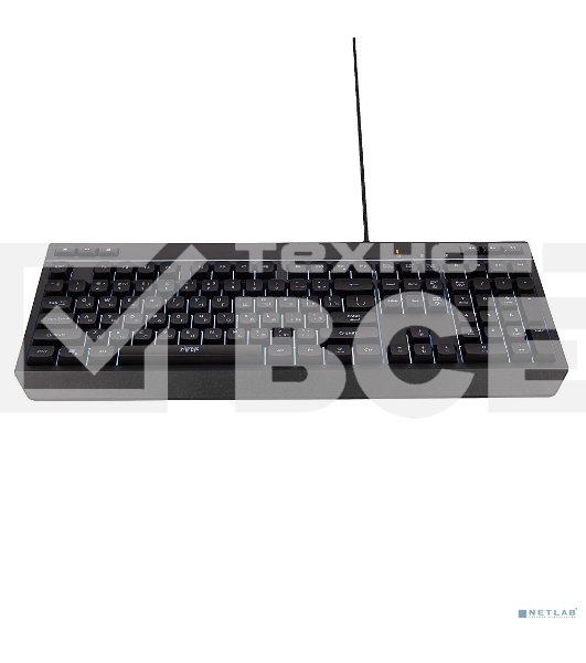 Клавиатура проводная игровая HIPER GKEY-1100, черный