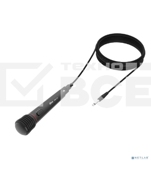 Микрофон Ritmix RWM-100 черный