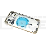 Задняя крышка (корпус) в сборе с рамкой для Apple iPhone 12 Pro Max золотая, фото2