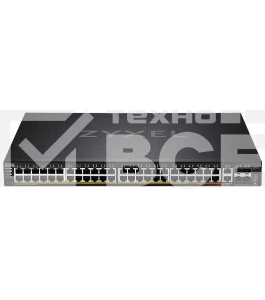 Коммутатор L3 Access Zyxel NebulaFlex Pro XGS2220-54FP, rack 19