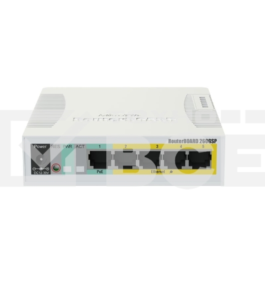 Коммутатор Mikrotik CSS106-1G-4P-1S 5PORT 1000M 1SFP